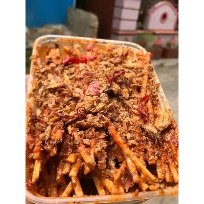 Jual mie lidi box / biting box bumbu ngluget 700ml | Shopee Indonesia