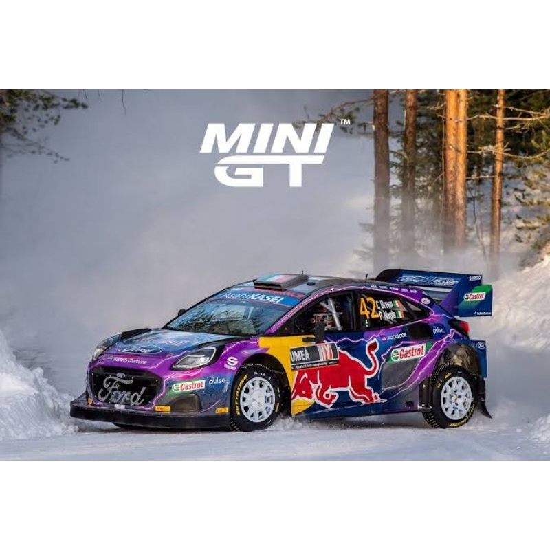Jual Mini GT minigt Ford puma Rally1 #19 M-Sport Ford WRT 2022 Rally ...