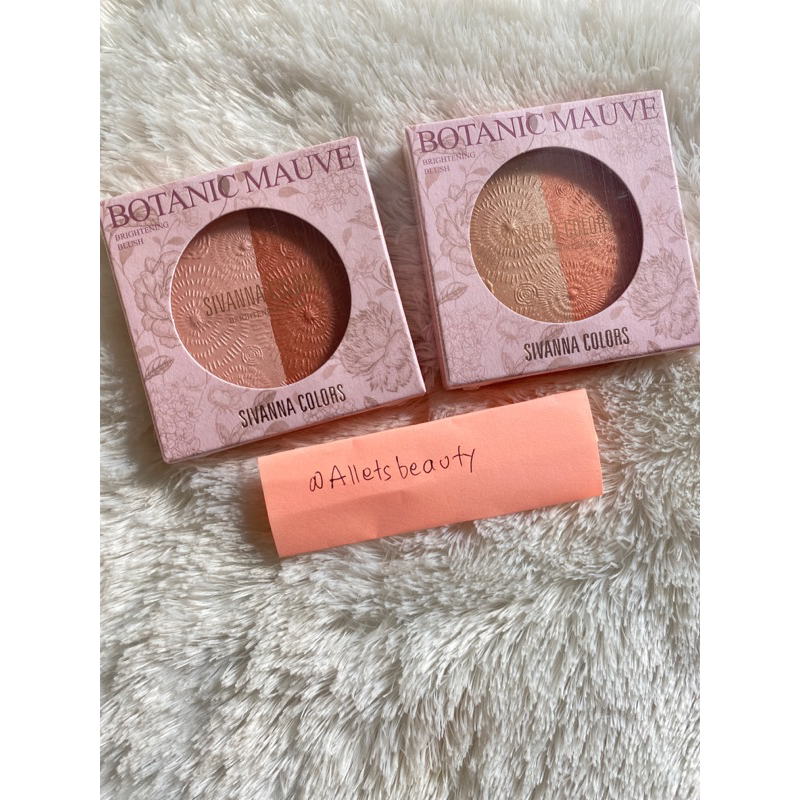 Jual Sivanna Botanic Mauve Brightening Blush (100% Original) | Shopee ...