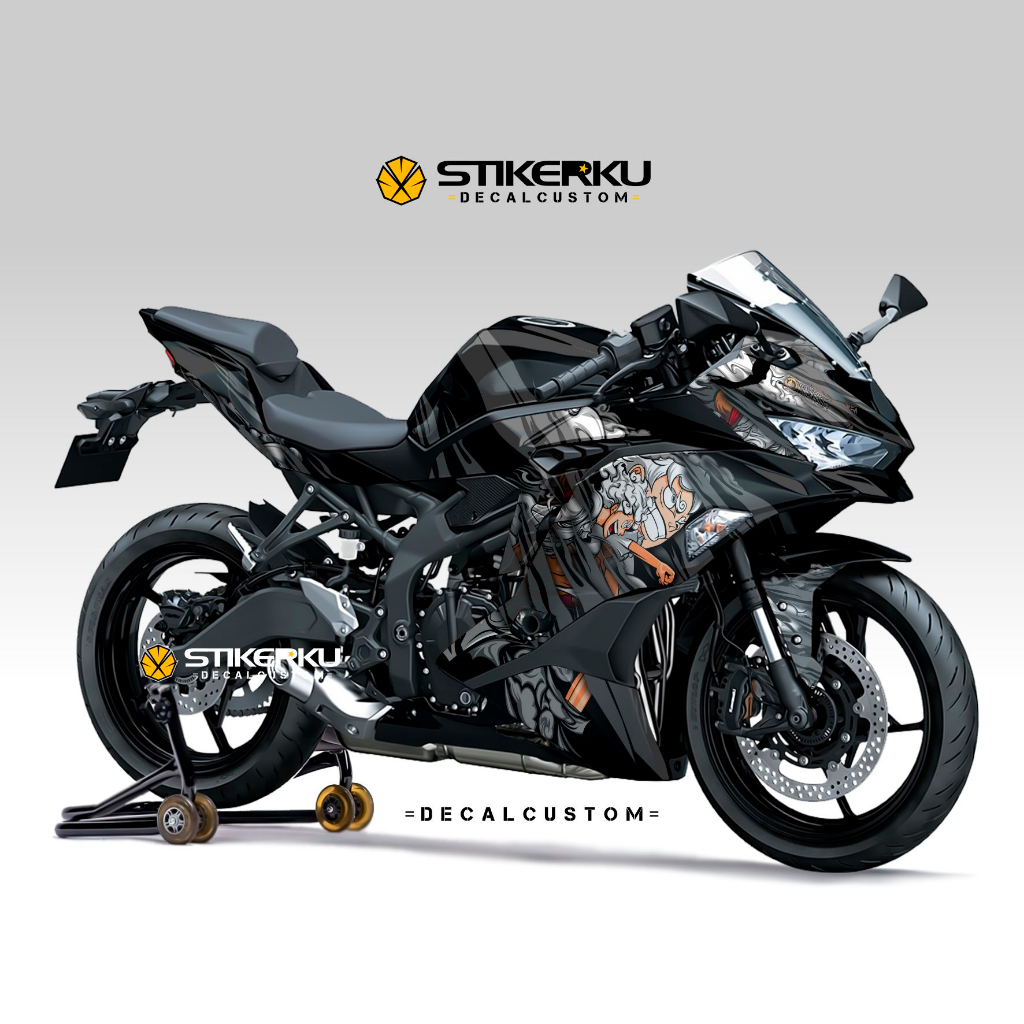 Jual DECAL NINJA ZX25 R / STOCK DECALS / STIKER / FULLBODY / ZX25R / ZX ...