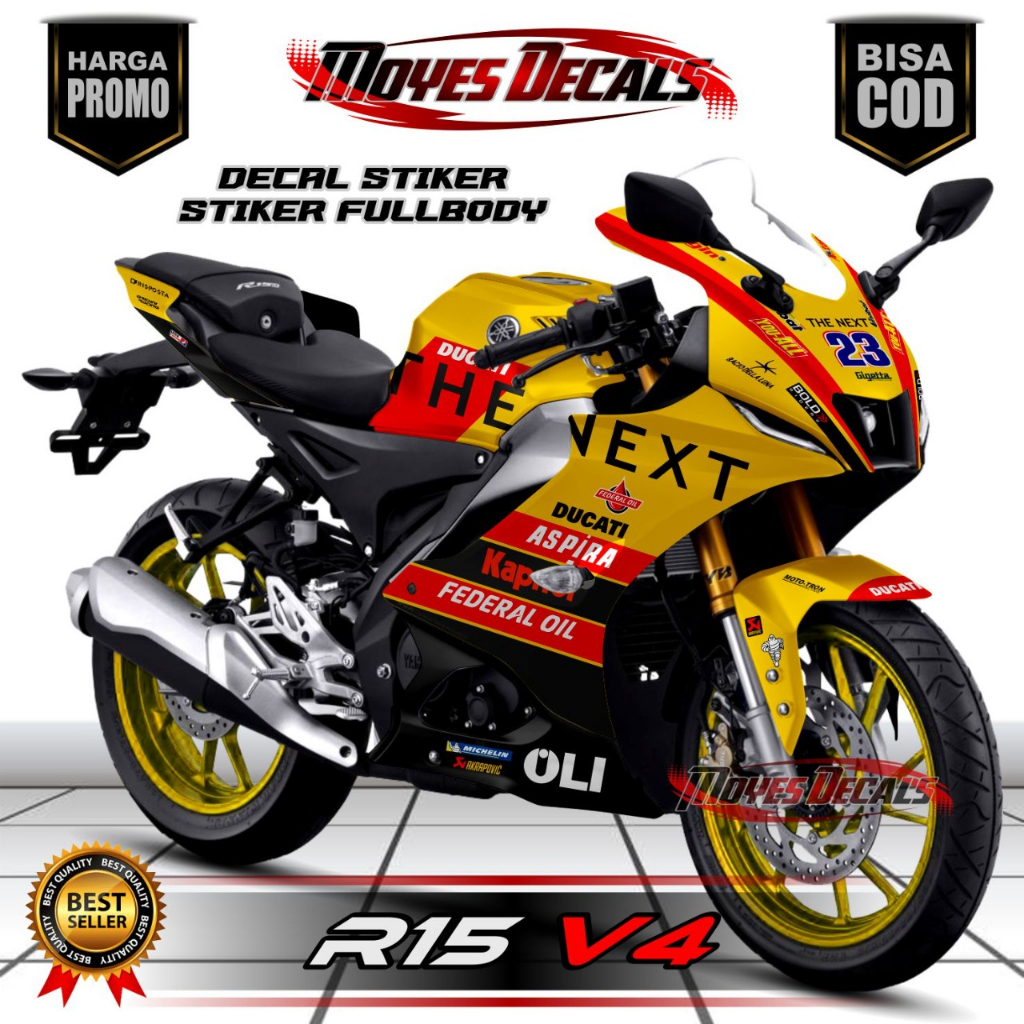 Jual Decal R15 V4 Full Body - Stiker R15 V4 Full Body - Dekal R15 V4 ...