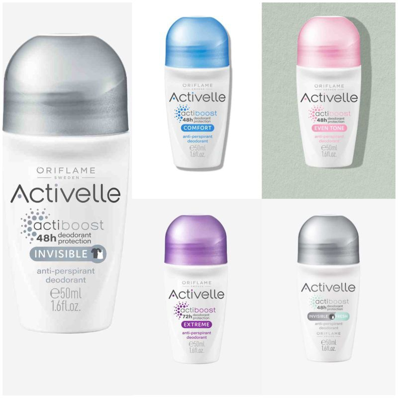 Jual Activelle Invisible Fresh Roll On/Even Tone/Extreme/Invisible anti ...