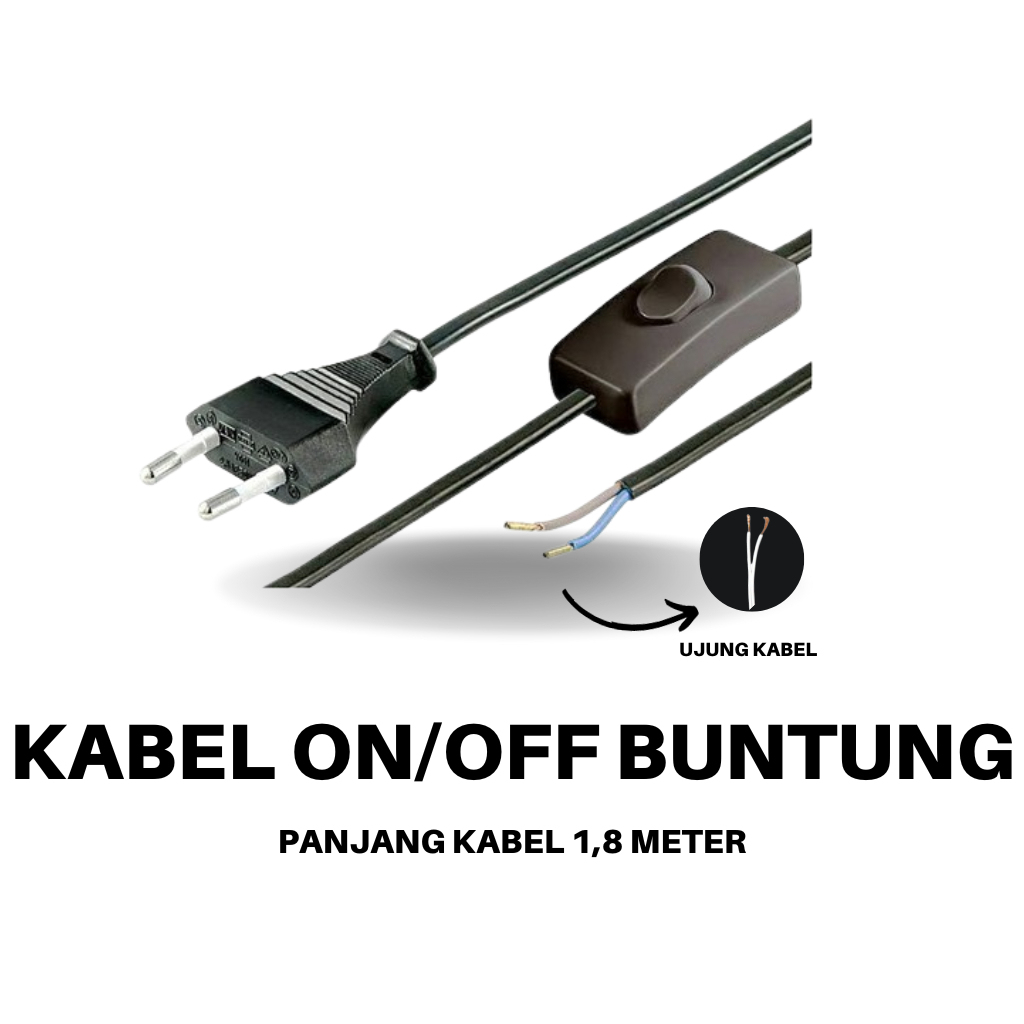 Jual Kabel Buntung Saklar On Off / Kabel Buntung / Saklar On Off ...