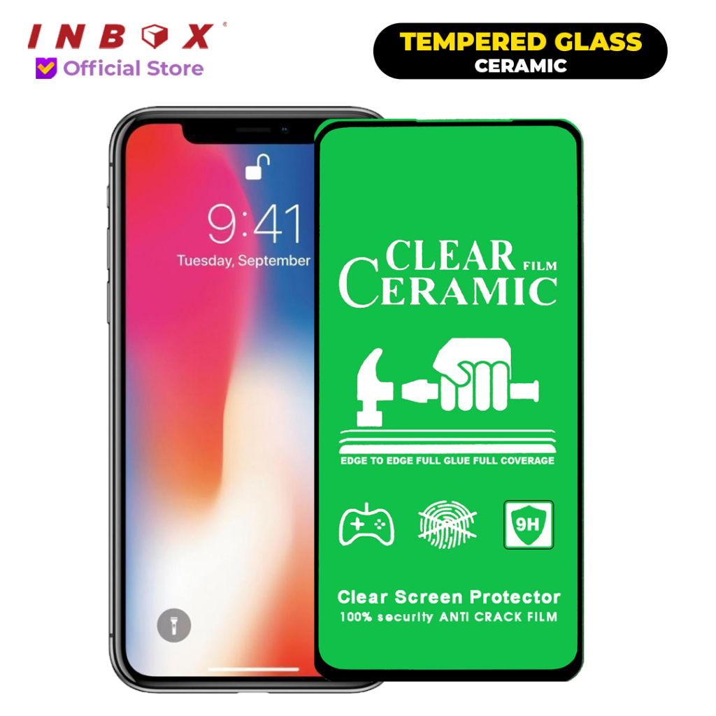 Jual Realme 8 INBOX Tempered Glass Ceramic Screen Protector Anti