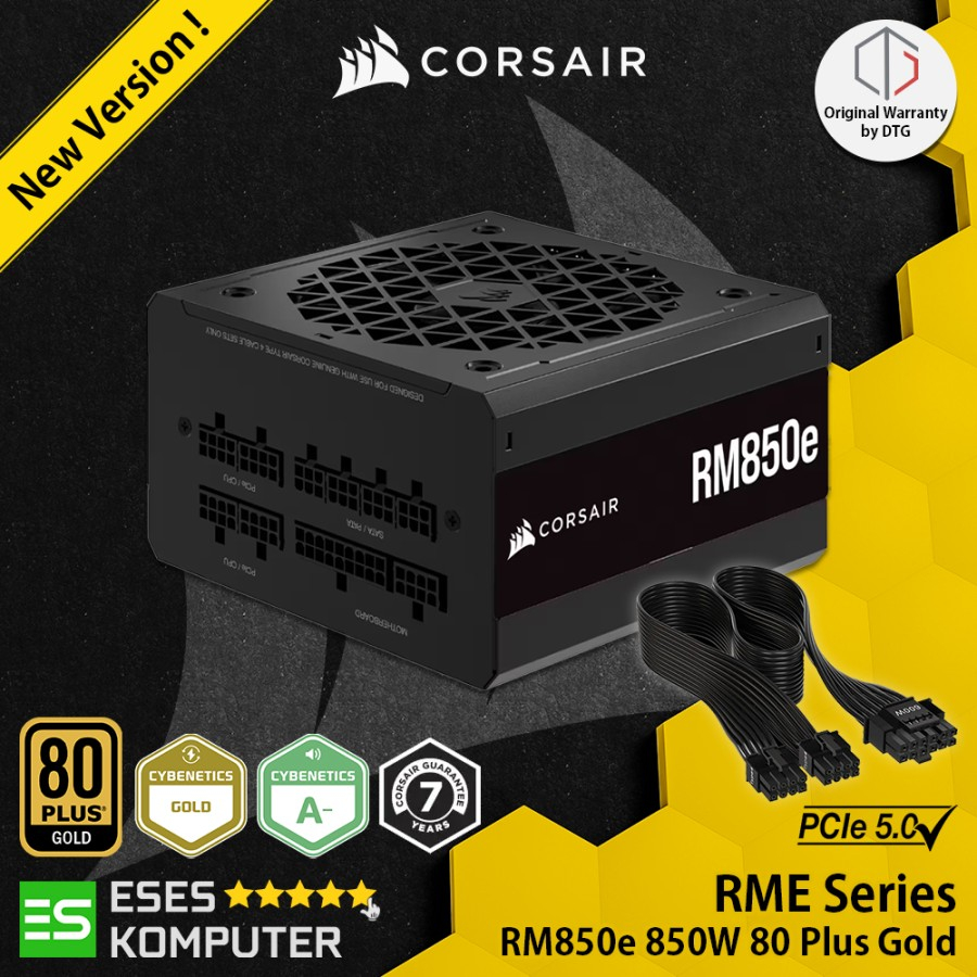 Jual Psu Corsair Rme Series Rm E Watt Plus Gold Fully Modular