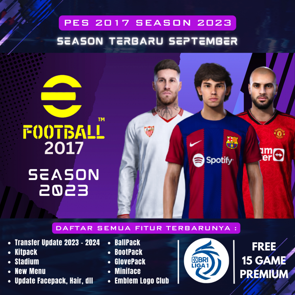 Jual Pes 2017 Patch 2021 Murah & Terbaik - Harga Terbaru November 2023