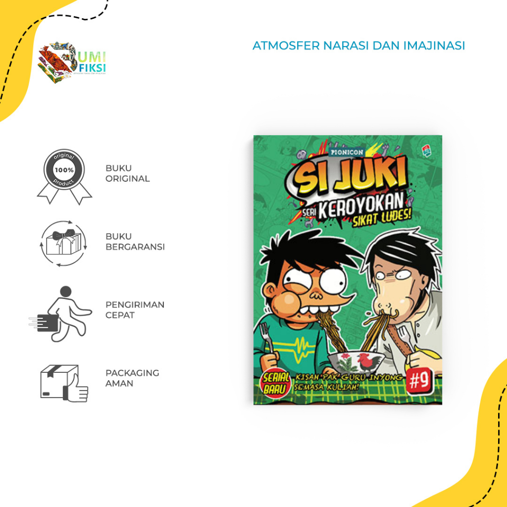 Jual Buku Komik Si Juki Seri Keroyokan #9 - Pionicon - Bukune ...