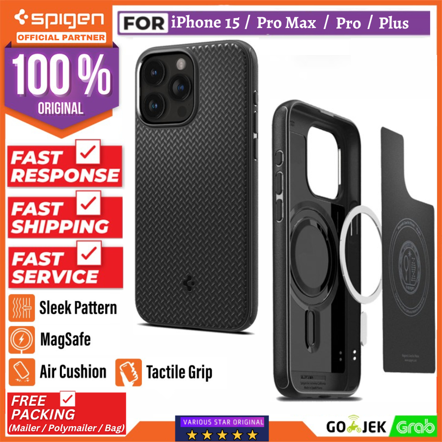 Jual ORIGINAL Case iPhone 15 Pro / Max Spigen Mag Armor