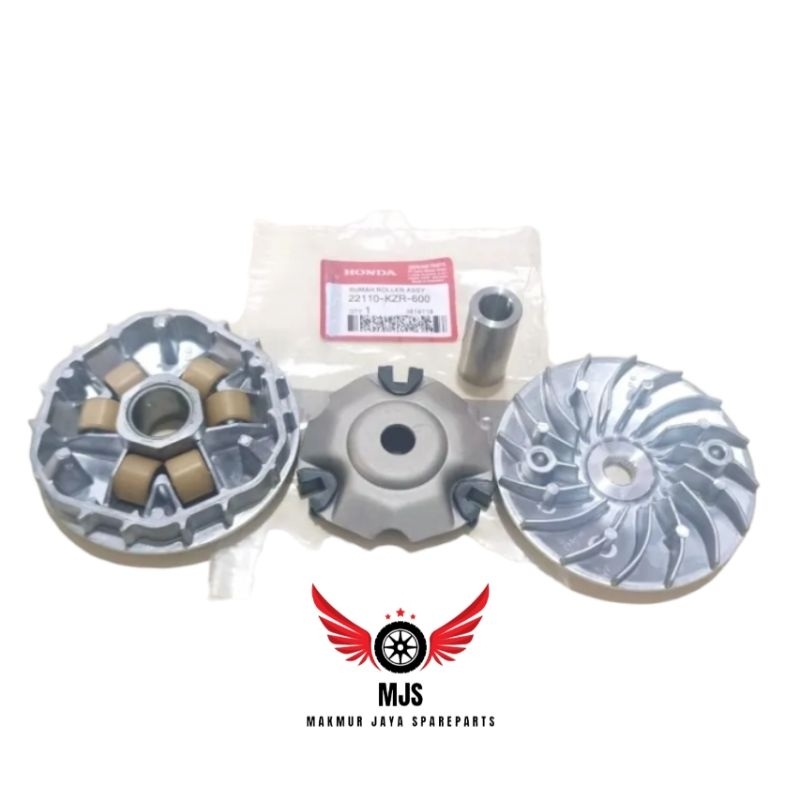 Jual Paket Cvt Rumah Roller Assy Kipas Roller Pully Cvt Honda Kzr Vario Fi Vario Techno