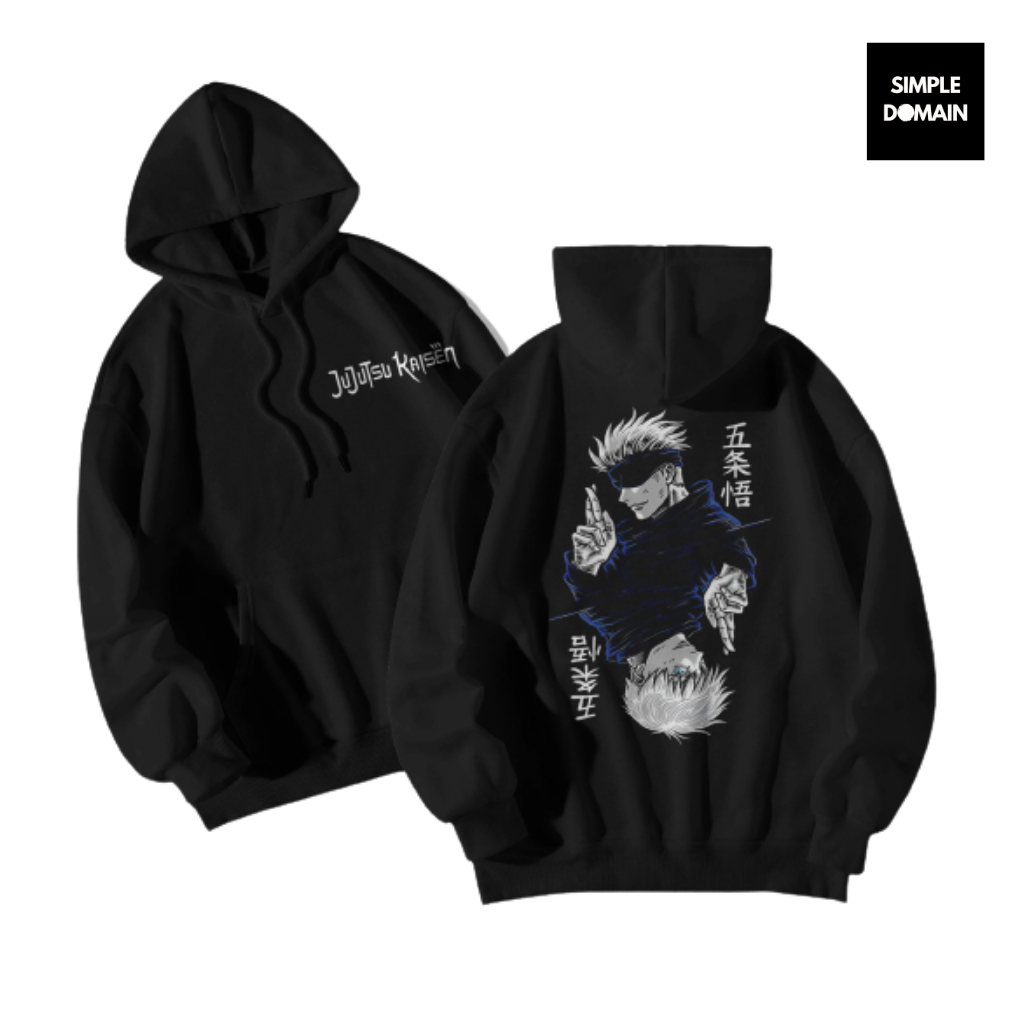 Jual Jaket Hoodie Anime Jujutsu Kaisen Gojo Satoru Infinity Sixth