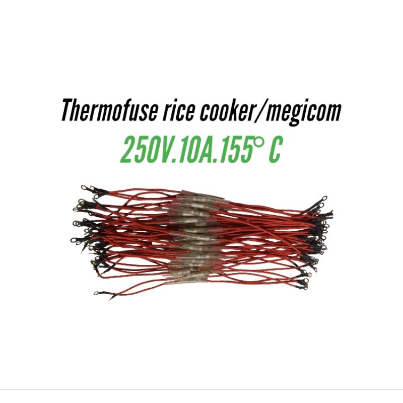 Jual THERMOFUSE RICE COOKER 155 DERAJAT THERMAL FUSE MAGICOM | Shopee ...