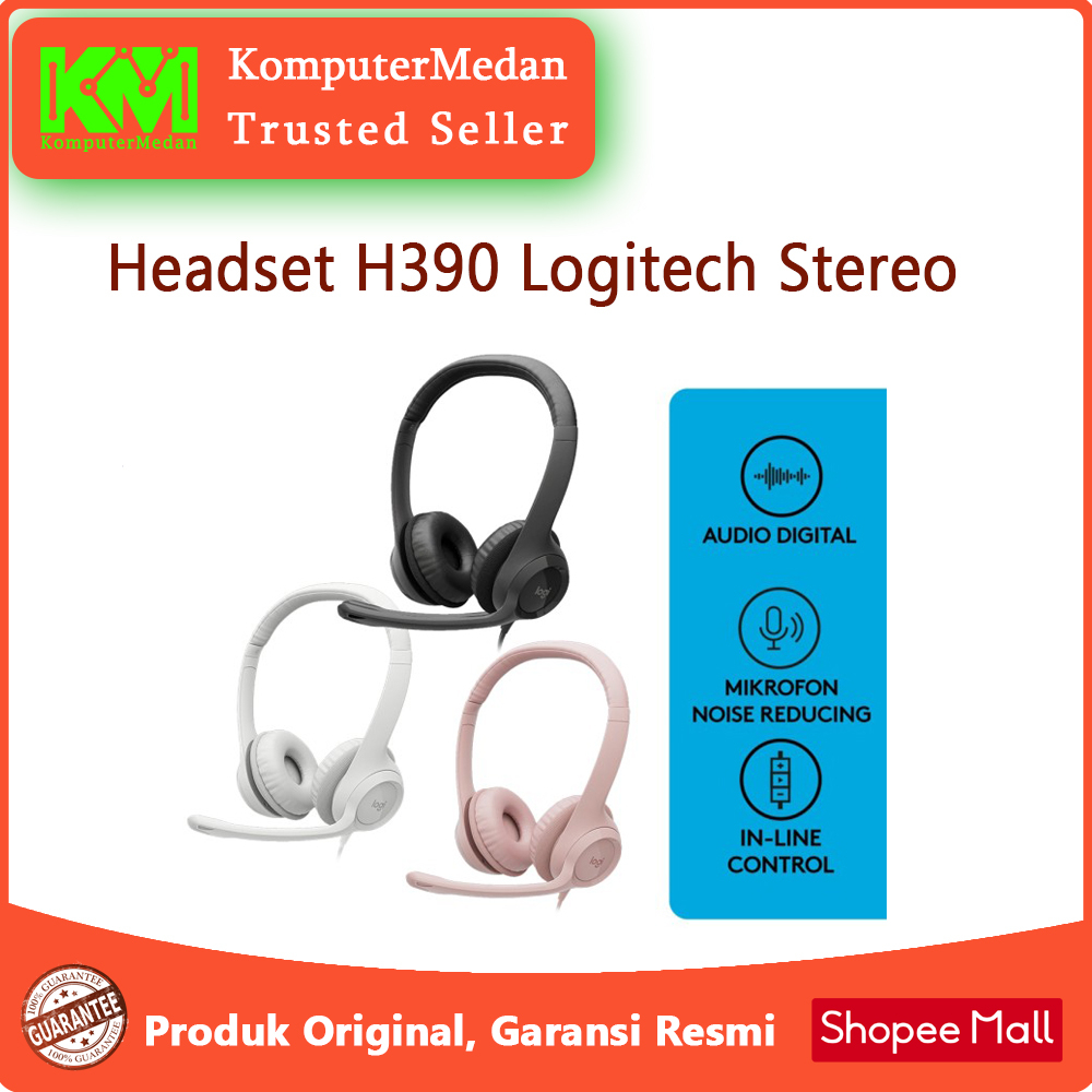 Jual Headset H390 Logitech Stereo | Shopee Indonesia