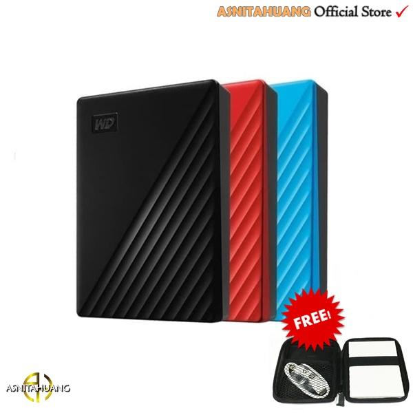 Jual WD My Passport 1TB New Design Hardisk Eksternal 1TB 2.5" WD