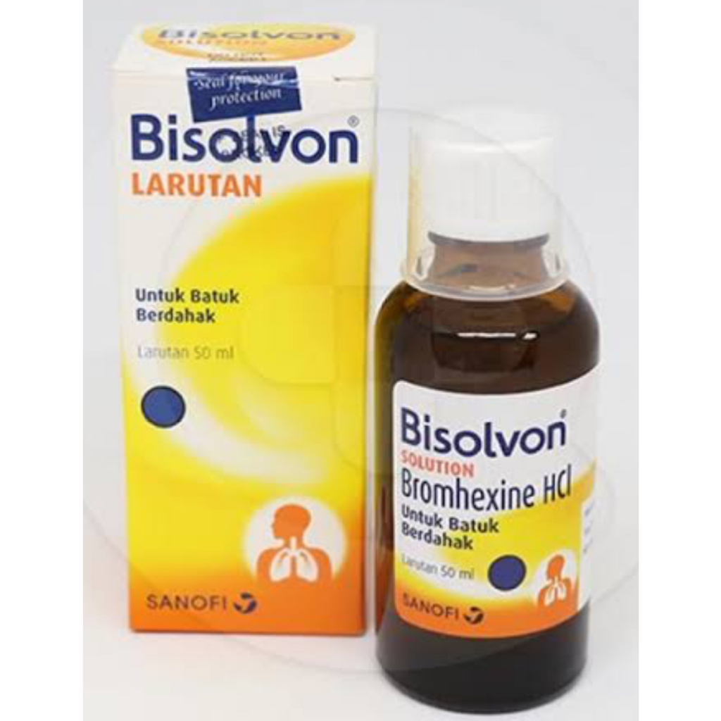 Jual BISOLVON SOLUTION 50ml | Shopee Indonesia