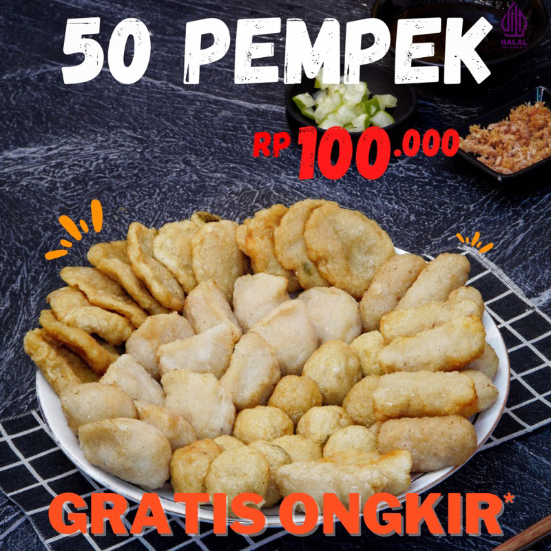 Jual Pempek 50 Campur Asli Palembang Terbuat Dari Ikan Asli Empek Empek