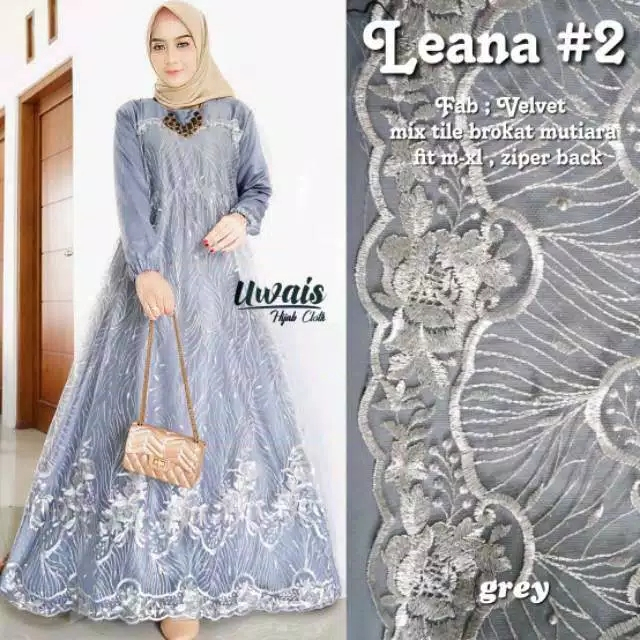 Jual FARASYA DRESS 72 ANNISA LEANA SELMA MAXY GAMIS MUSLIMAH WANITA