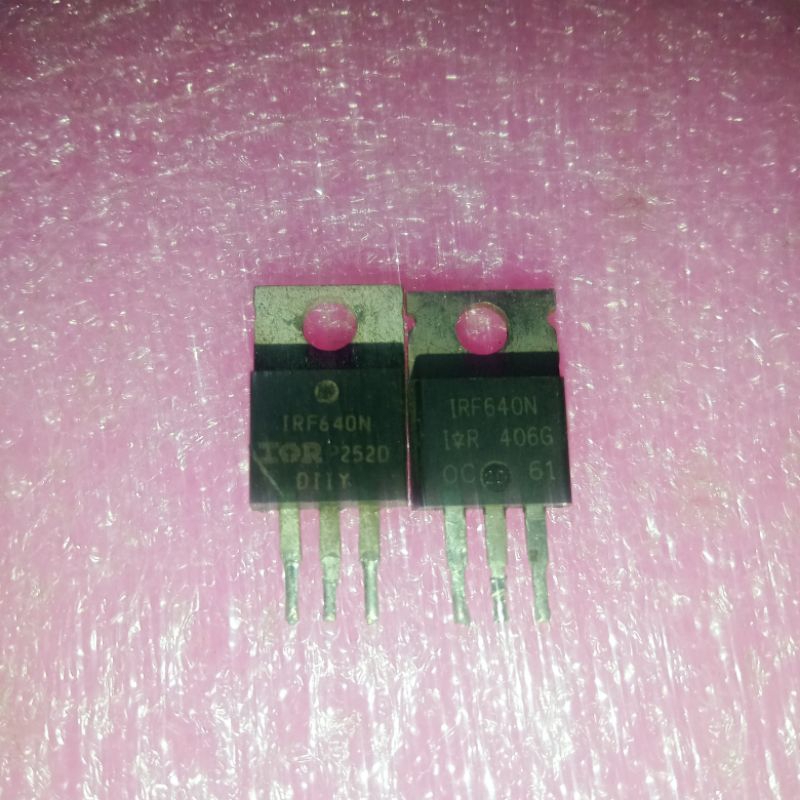 thumbnail image 2 of N-channel Power Transistor 200V 18A TO-220 BOJACK IRF640 MOSFET Transistors - 10 Pack N-Channel 18A 200V Power MOSFET TO-220AB Electronic Components 2 of 14