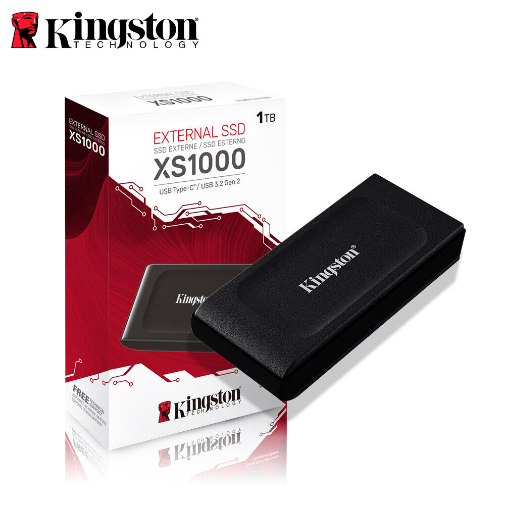 Jual Kingston SSD Portable XS1000 1TB 2TB USB-C 3.2 - External SSD ...