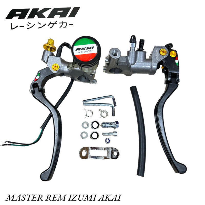 Jual Master Rem Set Izumi Akai Racing Buat Motor Vixion ,R15 ,Byson ,Rx ...