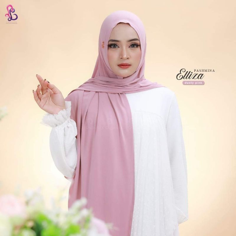 Jual Elliza pasmina instan Linalivia | Shopee Indonesia