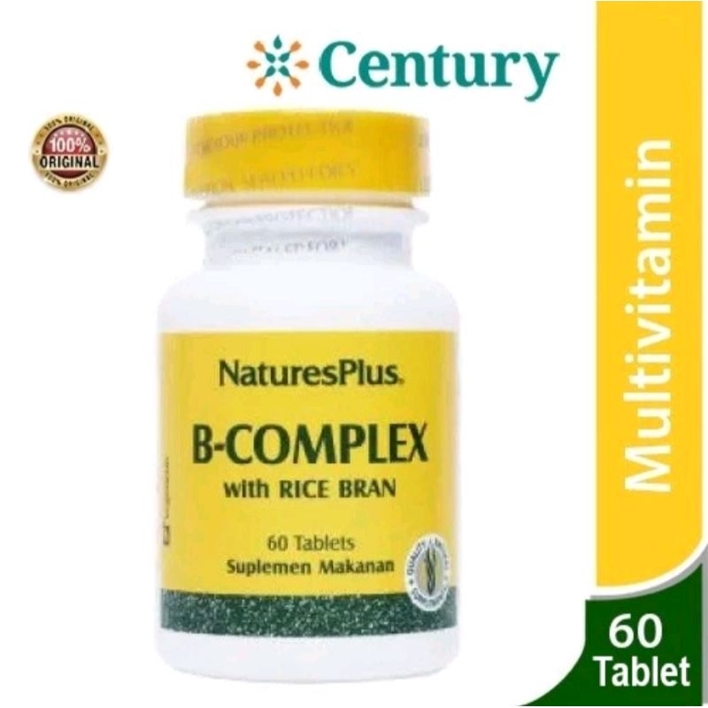 Jual Nature's Plus B Complex 60 Tablet/Natures Plus Vitamin B/Daya ...