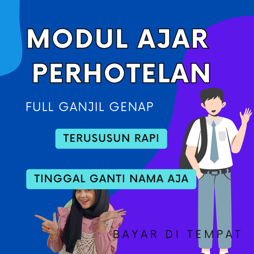 Jual Modul Ajar Smk Perhotelan Fase E Kurikulum Merdeka Shopee Indonesia