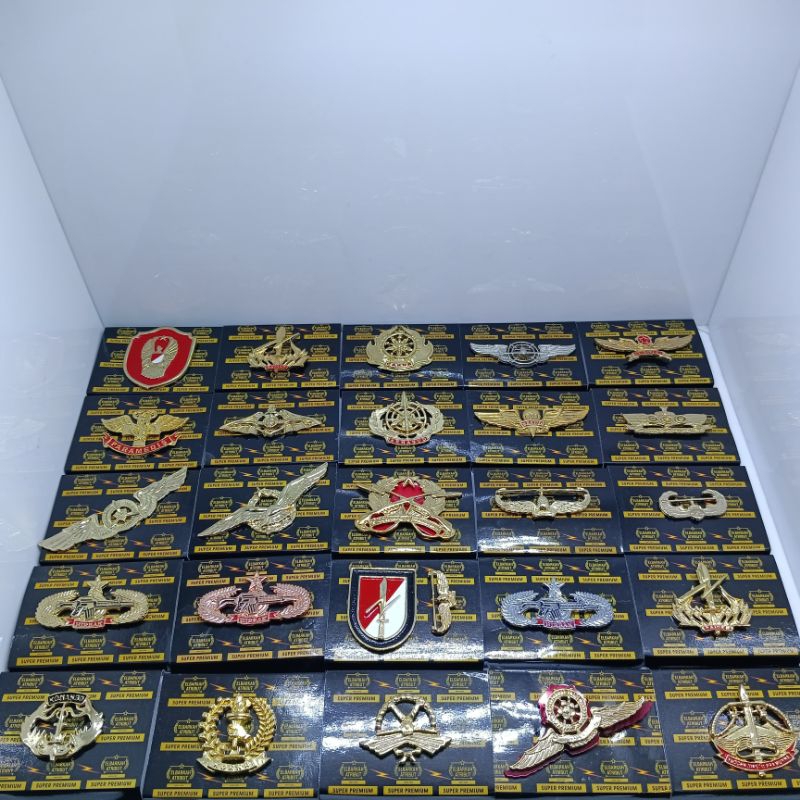 Jual PIN BREVET WING MOBUD TNI ATRIBUT TNI SUPER PREMIUM | Shopee Indonesia