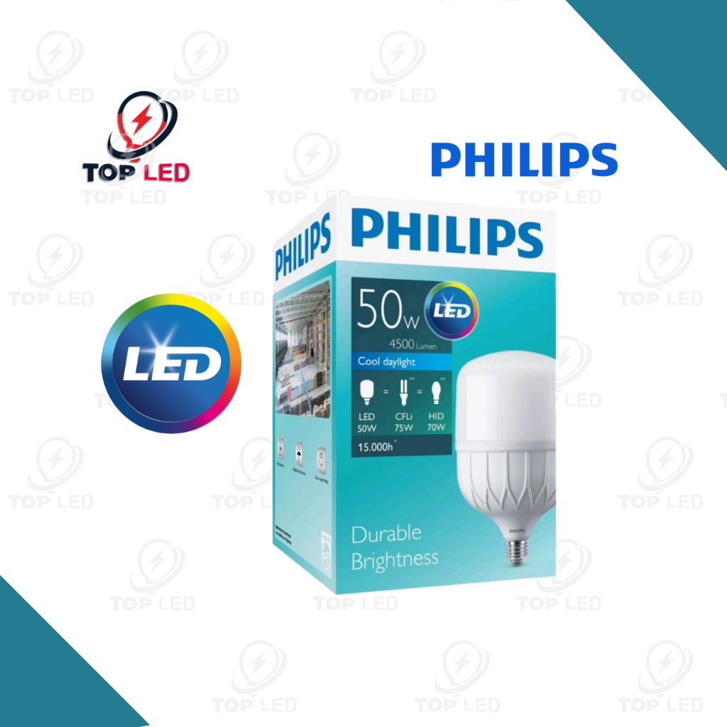 Jual Philips Lampu LED Trueforce 50W TForce Core 6500K Cool Day Light ...