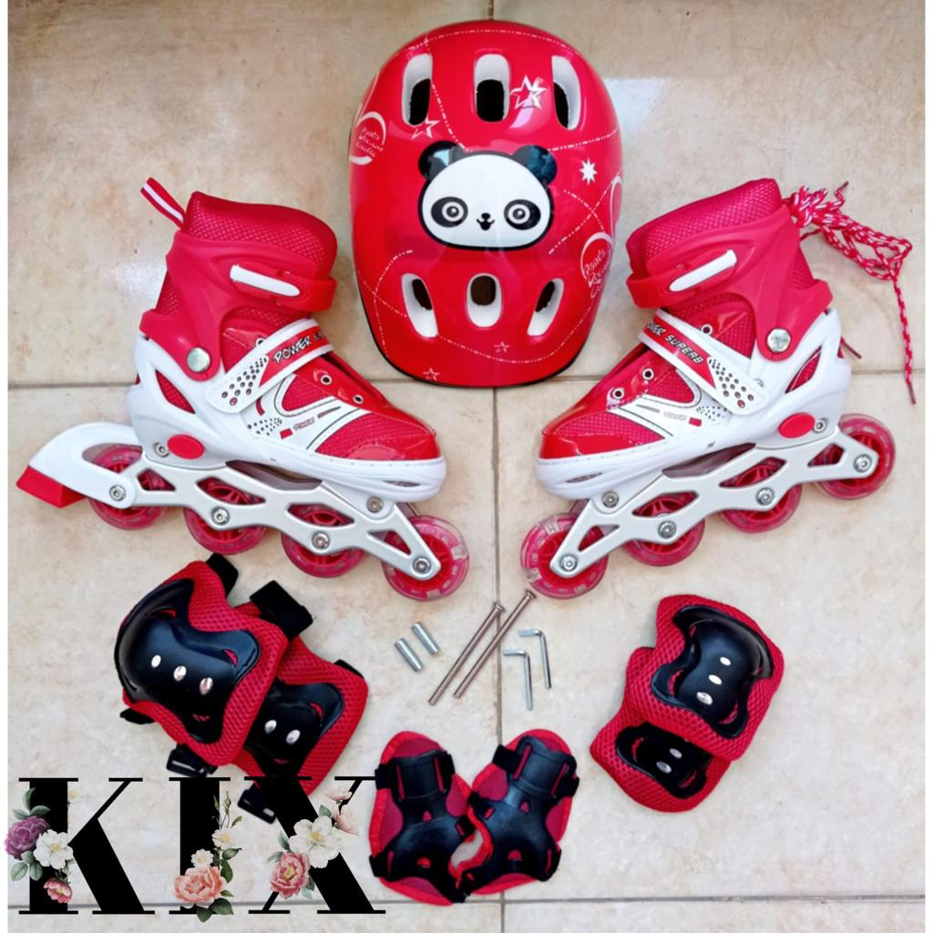 Jual KIX Sepatu Roda Anak Inline Skate Merk POWER / Inline Skate Shoes ...
