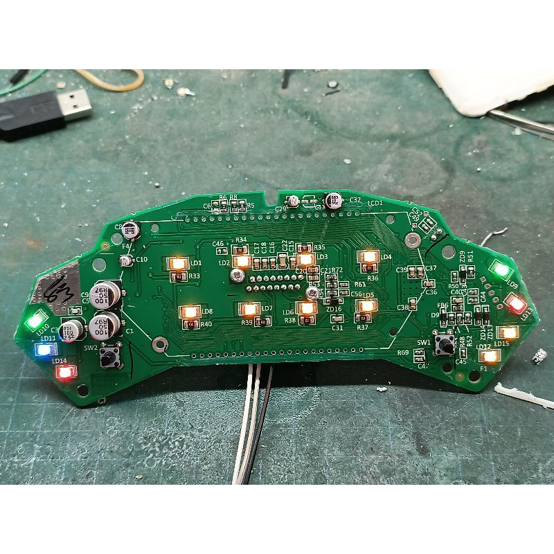 Jual PCB Speedometer Ninja 250 mono Original Shopee Indonesia
