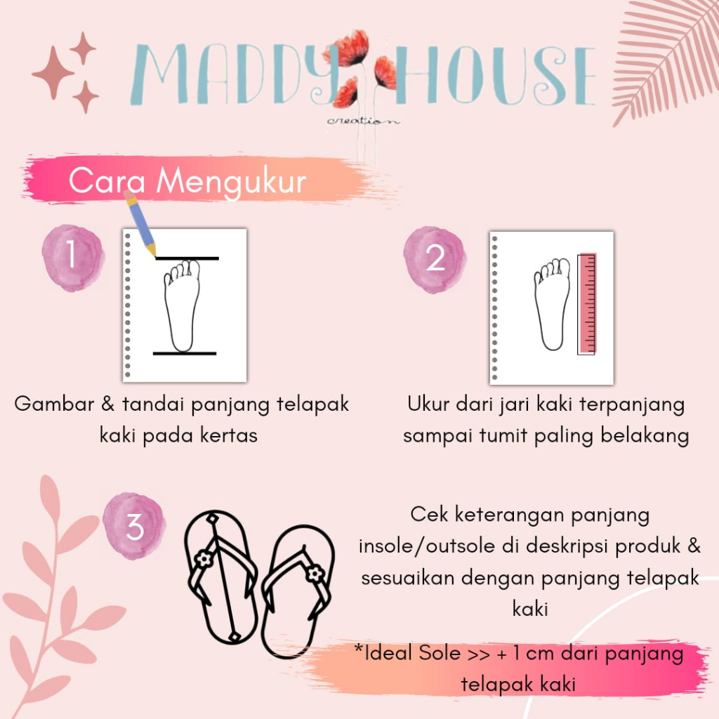 Jual REAL PIC Sandal Selop Slop Karet Wanita Simple Polos Motif Batik ...