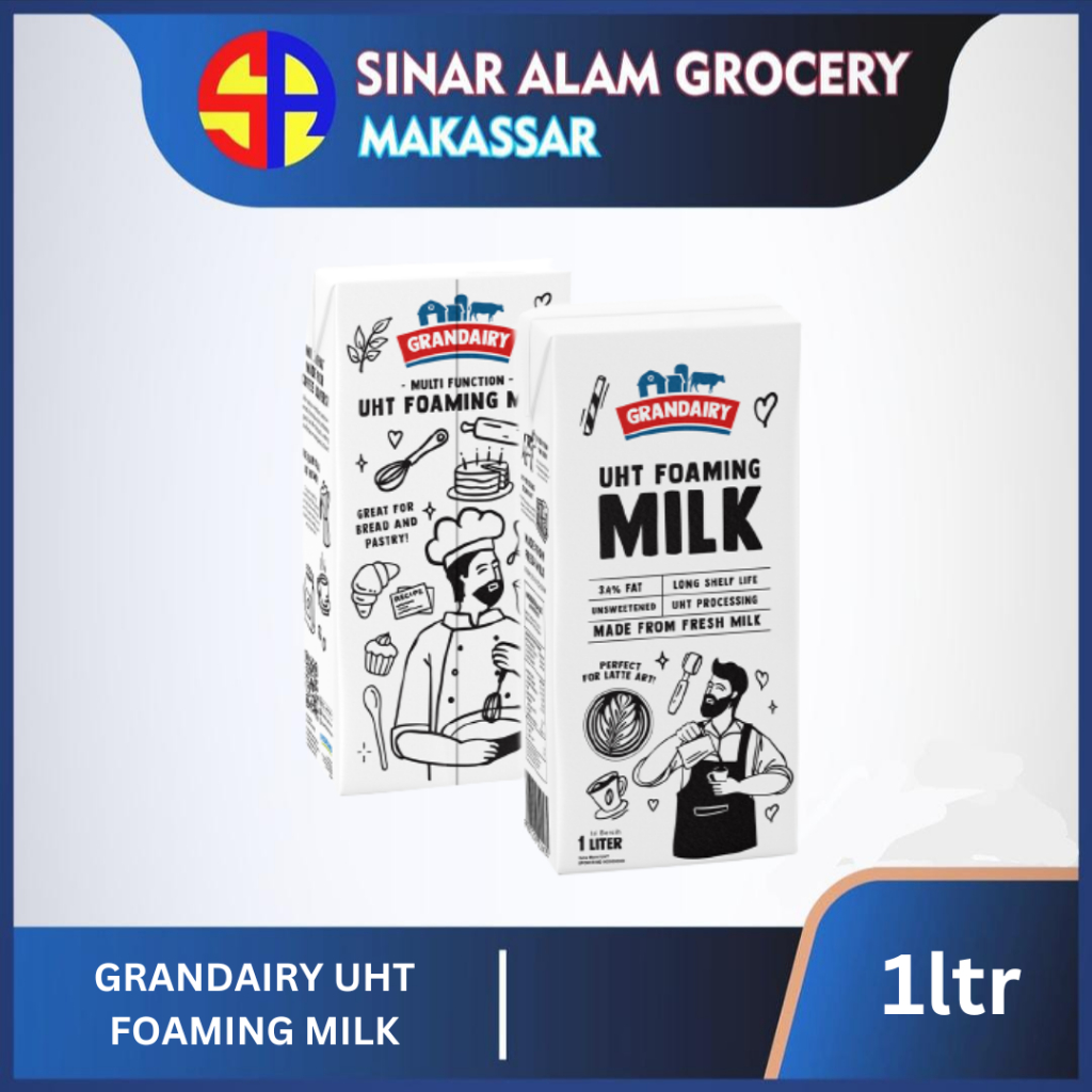 Jual Graind dairy uht FOAMING MILK 1LTR | Shopee Indonesia