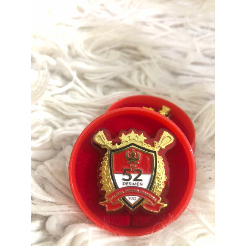Jual Pin angkatan RAD 52 SIP 52 setukpa (Harga cuci gudang) | Shopee ...