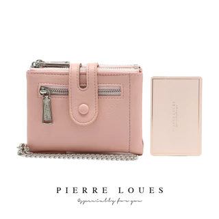 Dompet Wanita Lipat Pendek PIERRE LOUES Zeina Wallet Bahan Kulit PU Leather Premium BAEOS