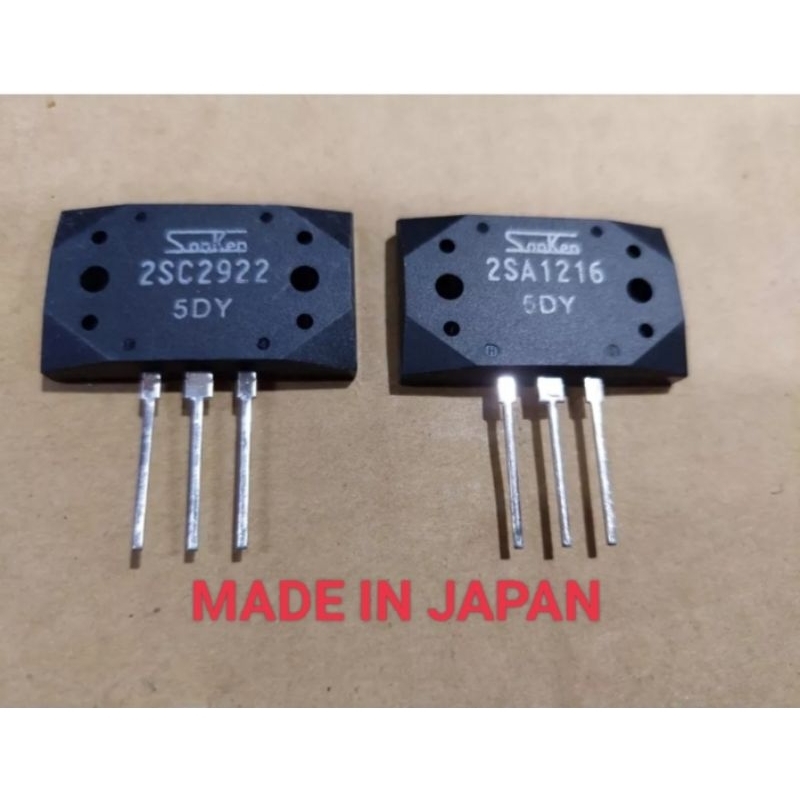 Par De Transistores Sanken 2SA1216-Y Y 2SC2922-Y