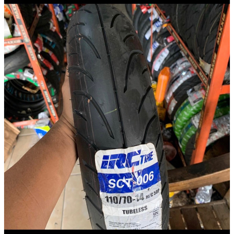 新車　110/70-14 130/70-13 PCX160 125 IRC ยาง PCX 160 110/70-14 และ 130/70-13 ยี่ห้อ IRC ลาย IZS SUPER SPORT
