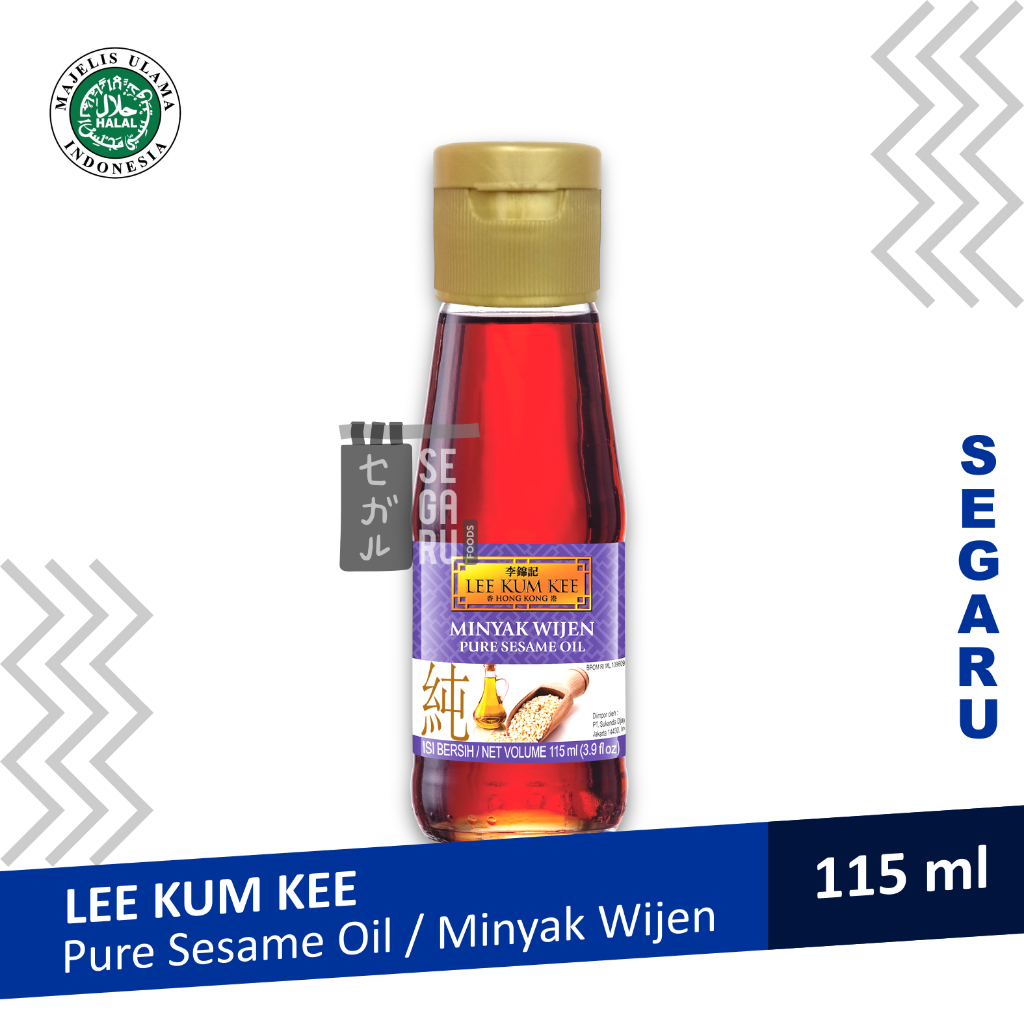 Jual LEE KUM KEE Pure Sesame Oil Minyak Wijen Asli Murni Halal 115 ml