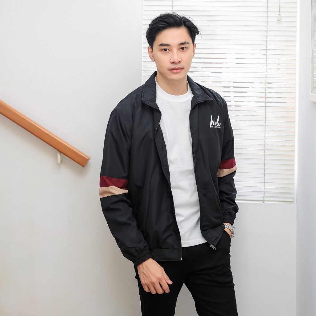Jual Jaket Tracktop/Tracksuit Pria Bahan Taslan Puring Jala | Shopee ...