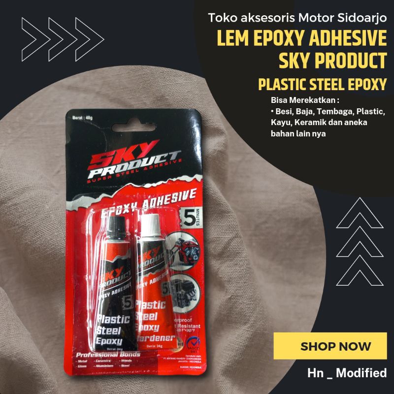 Jual Lem Plastic Steel Epoxy Hardener Shopee Indonesia