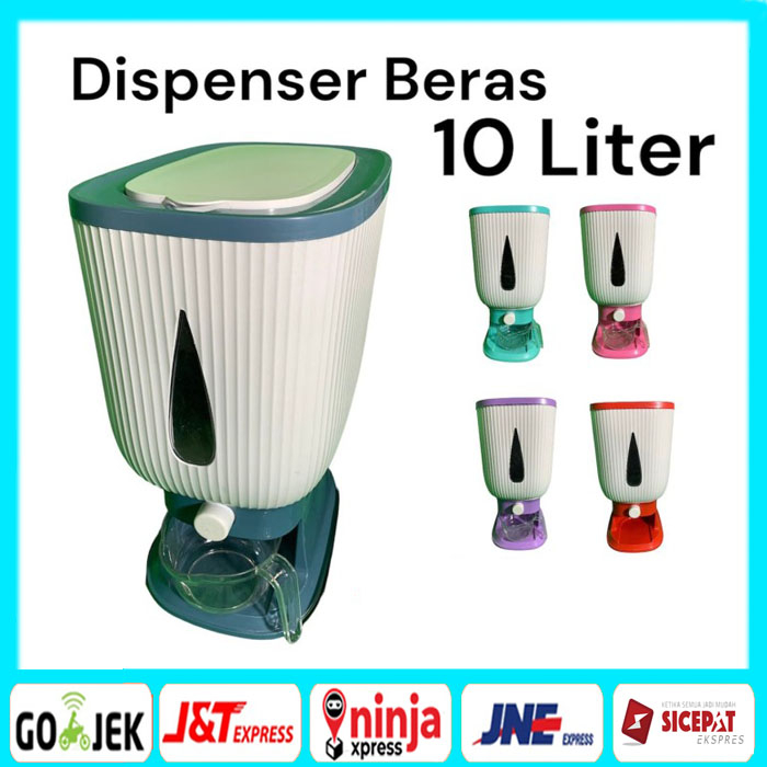 Jual Bbs Dispenser Beras Liter Tempat Penyimpanan Beras Rice Box Shopee Indonesia