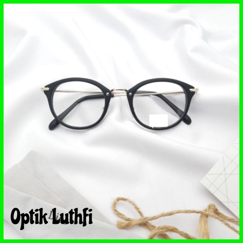 Jual Paket Lensa Kacamata Kacamata Frame Korea 8937 Frame Kacamata Fashion Wanita Anti