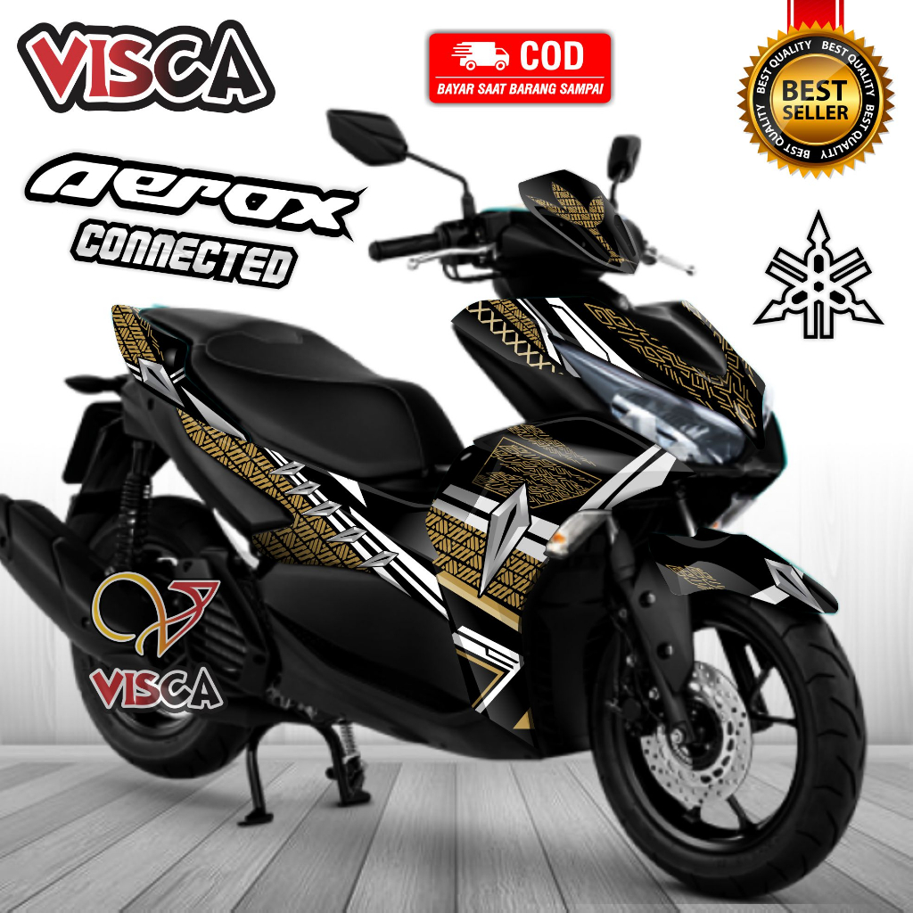 Jual Decal Aerox 155 Connected 2021 2022 Full Body Stiker Aerox 155