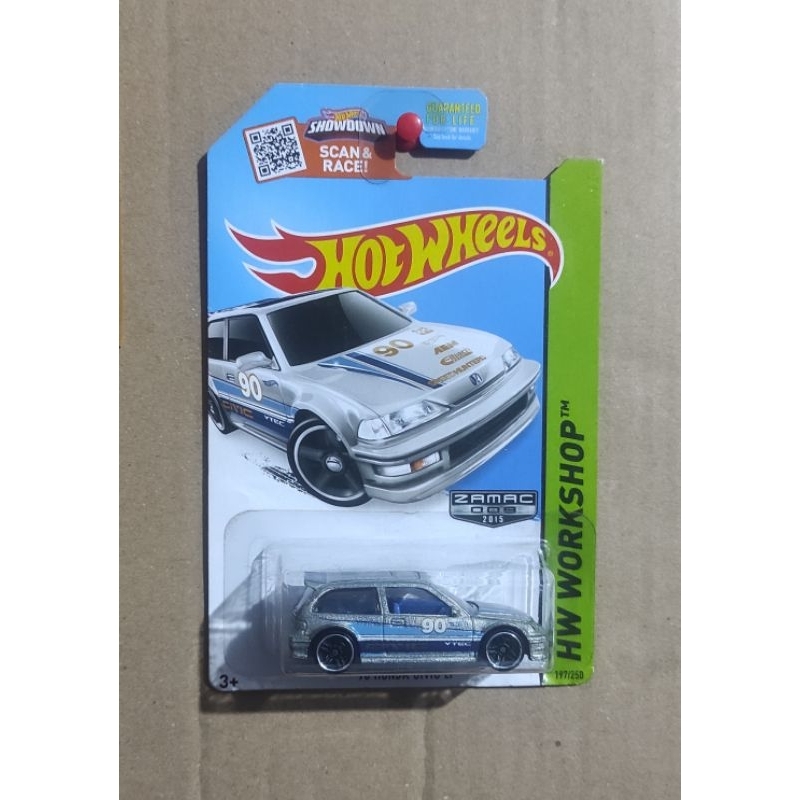 Jual Rare zamac hot wheels 90 honda civic ef murah Shopee Indonesia