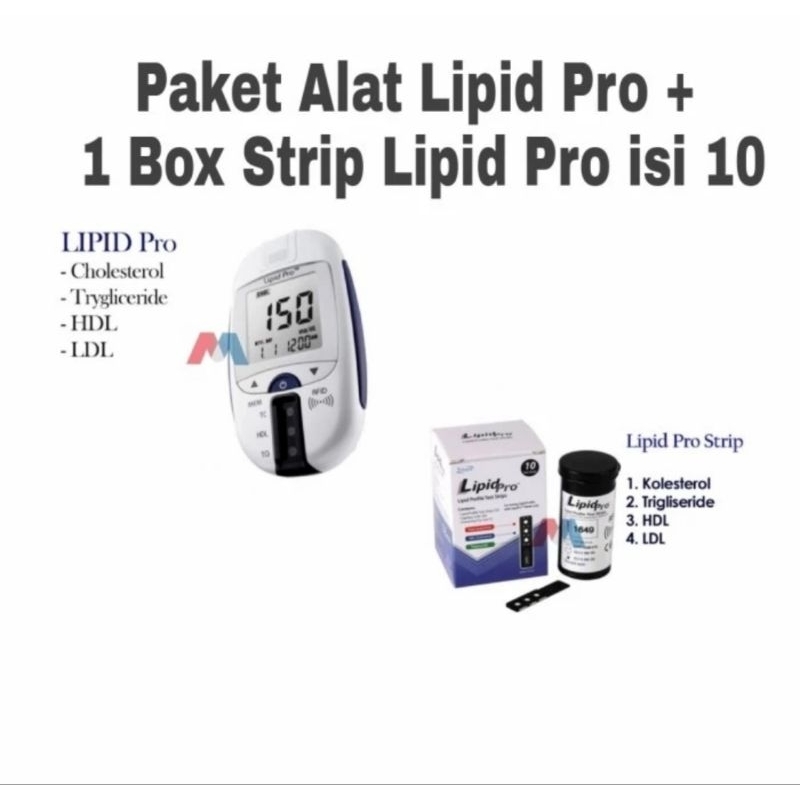 Jual Alat Lipid Pro Cek Cholesterol HDL LDL Trigliserida Lipid Pro ...