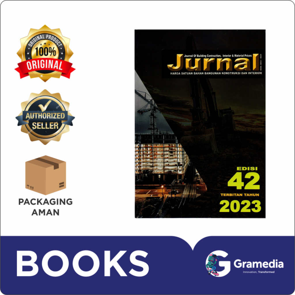 Jual Gramedia Bandung - Jurnal Harga Satuan Bahan Bangunan Konstruksi ...