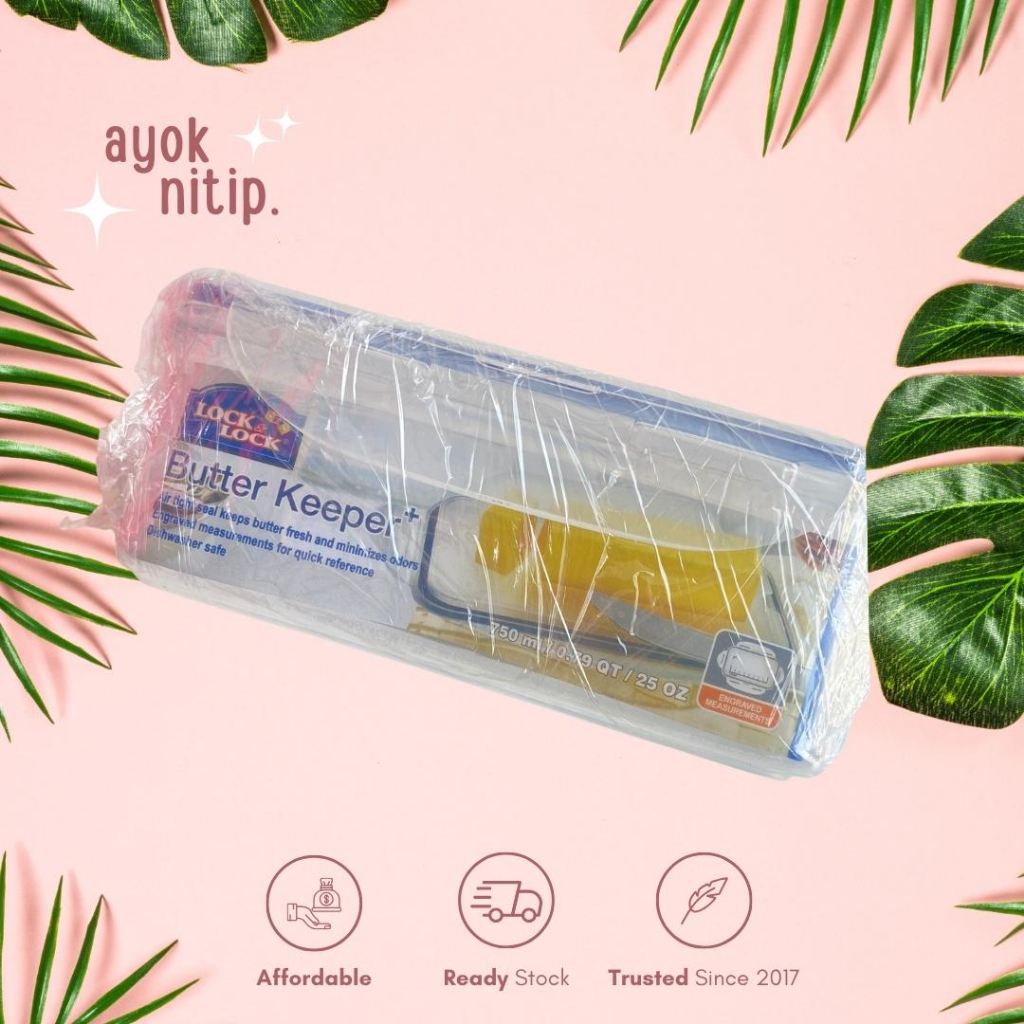 Jual LocknLock Tempat Keju 750ml Lock&Lock Butter Keeper With Tray