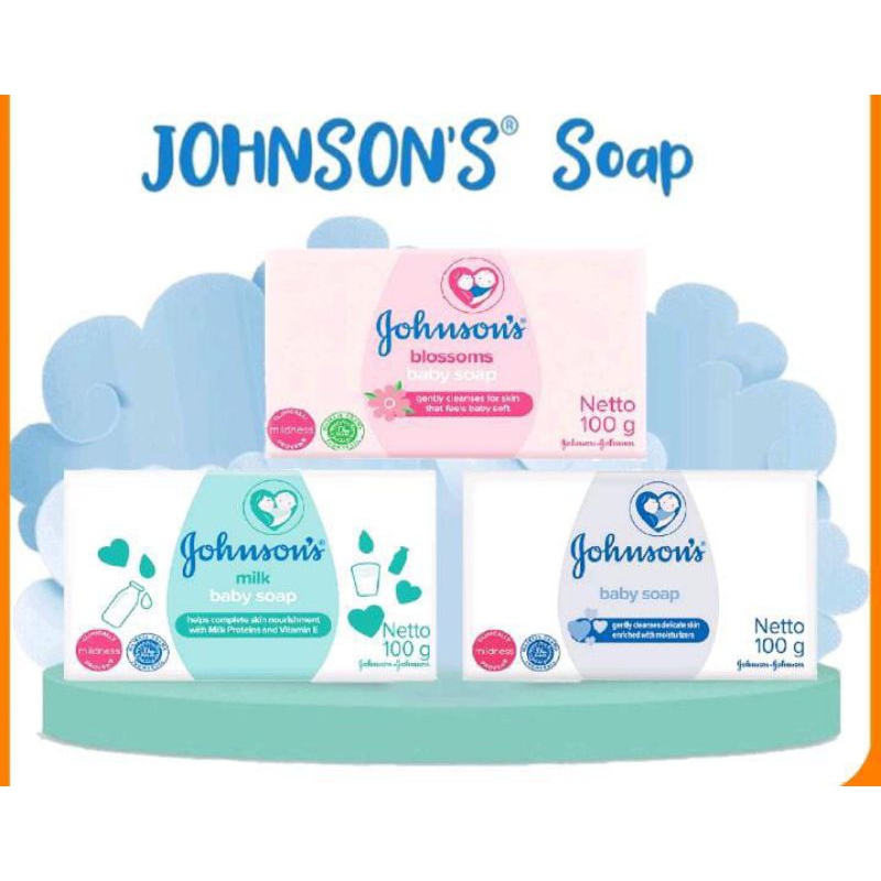 Jual Johnsons Baby Soap Sabun Mandi Bayi Batang 100gr | Shopee Indonesia