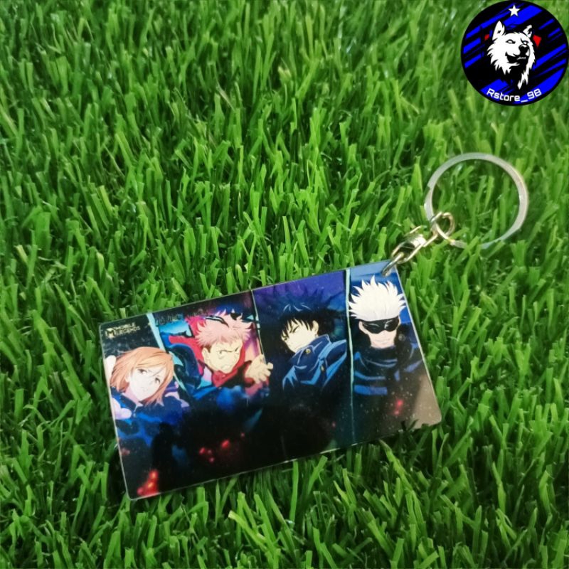 Jual Keychain Gantungan Kunci Anime Jujutsu Kaisen Collab Shopee Indonesia