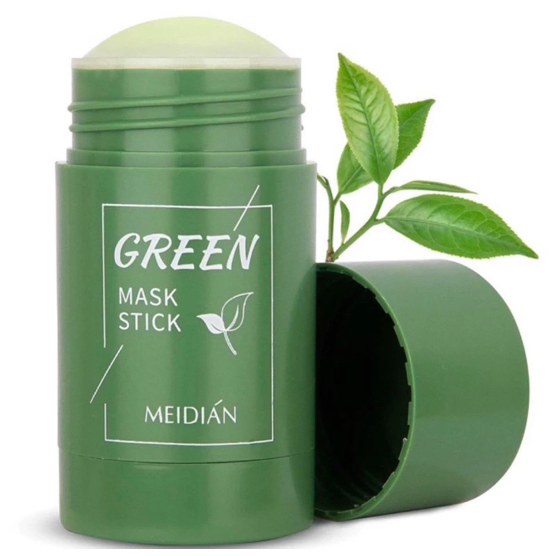 Jual MEIDIAN Green Tea Mask Cleansing Clay Stick Masker wajah Masker