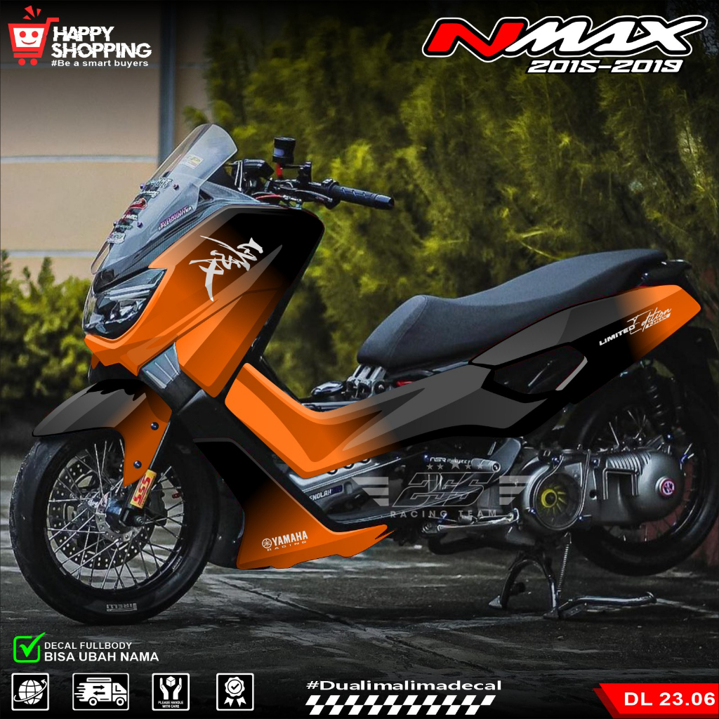 Jual (COD) Decal Sticker Yamaha Nmax Lama 2016 2017 2018 2019 2020